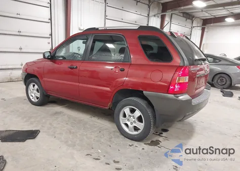 2007 Kia Sportage Lx from USA, damaged, VIN KNDJF724177433260